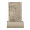 Indoor Buddha Tabletop Water Fountain - 9 X 6.5 X 14 Inch