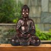 16.1-Inch Zen Buddha Statue Meditation Collection